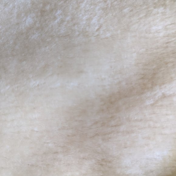 Embroidered Fur Lined Jacket/Coat for Girls in Beige NEW Size 10 (L) with Zipper - Picture 4 of 6